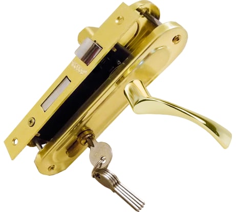 Врезной замок Trodos 61/76 PB золото 202079