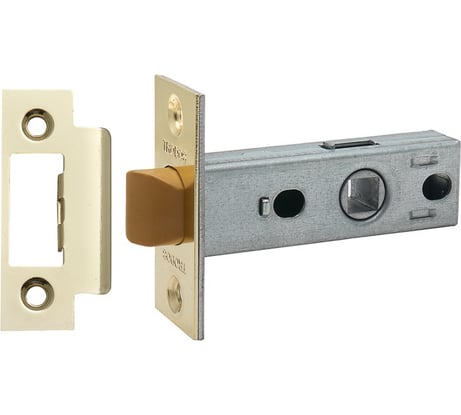 Бесшумная защелка Trodos 6-45 PB золото 206025