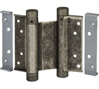 Петля 2-го действия ALDEGHI LUIGI SPA 148x50x42 мм, античное серебро, комплект 2 шт. + ключ 101FA150B2