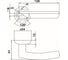 Раздельные ручки Tantos H-002-A -150-CP-WB 2