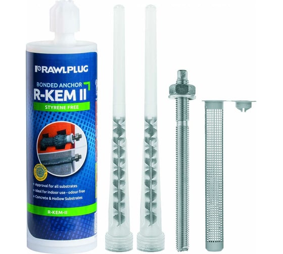 RAWLPLUG химический анкер смола полиэстеровая 410 мм R-KEM-II-410