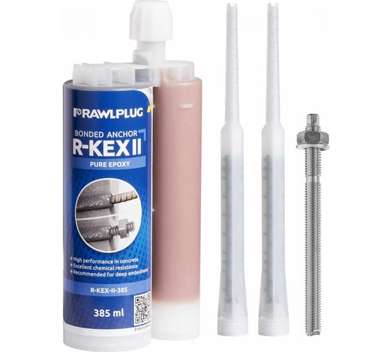 RAWLPLUG химический анкер смола эпоксидная 385 мл R-KEX-II-385