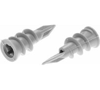 Пластмассовый дюбель для ГКЛ STARFIX DRIVA 12x32 мм, сверло, 500 шт. SM-57300-500