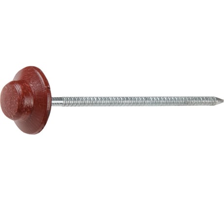 Кровельные гвозди STARFIX 2,5x70 мм, круглые, красные, 100 шт. SM-24842-100