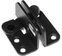 Проушины для замка с фиксатором STARFIX черный матовый SMP-59632-1