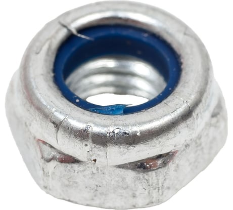 Гайка со стопорным кольцом STARFIX М6 цинк, класс прочности 5.8, DIN 985, 500 шт. SMC1-50734-500