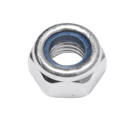Гайка со стопорным кольцом STARFIX М6 цинк, класс прочности 5.8, DIN 985, 10 шт. SMZ1-50734-10