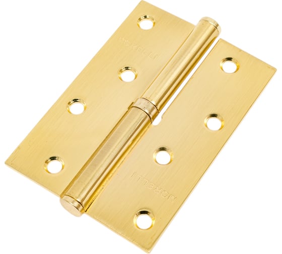 Стальная петля MORELLI MSD 100x70x2.5 SG L левая, матовое золото 9009530 1