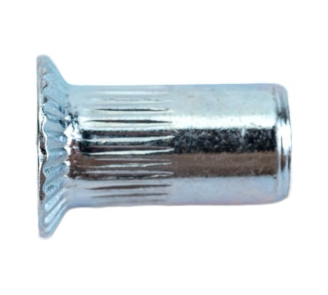 Резьбовая заклепка STARFIX М4 потайной бортик, белый цинк, 50 шт. SMZ1-61102-50