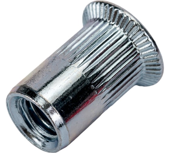 Резьбовая заклепка STARFIX М6 потайной бортик, цинк, 250 шт. SMC1-61104-250