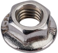 Шестигранная гайка с фланцем и насечками DINFIX DIN 6923, нерж. А2, М5, 10 шт. 00-00002661