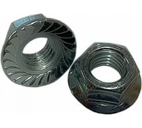 Шестигранная гайка с фланцем и насечками DINFIX DIN 6923, нерж. А2, М4, 500 шт. 00-00002660