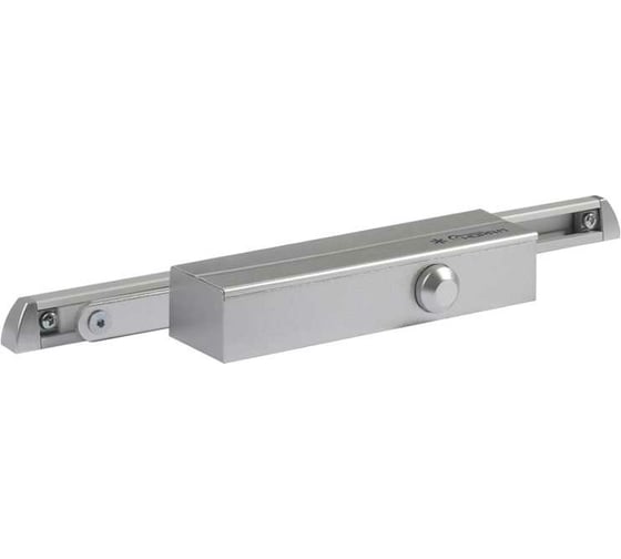 Дверной доводчик НОРА-М 830 Slider скользящая тяга, для дверей до 80 кг, серебро 18839