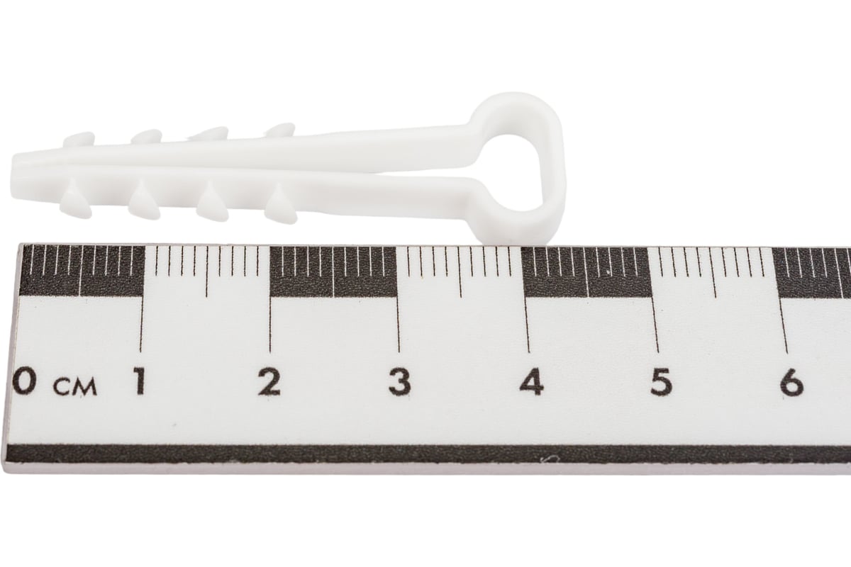 Дюбель-хомут FORTISFLEX нейлон ДХП 10-5 (б) 100 шт. 59235 - выгодная ...