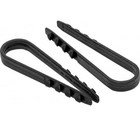 Дюбель-хомут FORTISFLEX нейлон ДХ 11-18 (ч) 100 шт. 59565