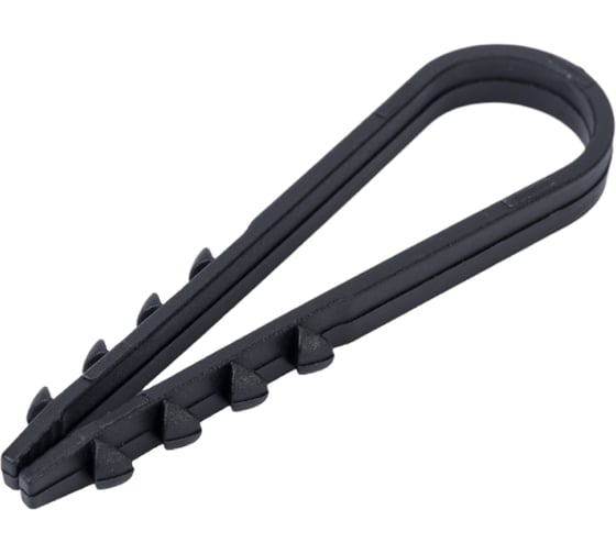 Дюбель-хомут FORTISFLEX нейлон ДХ 11-18 (ч) 100 шт. 59565