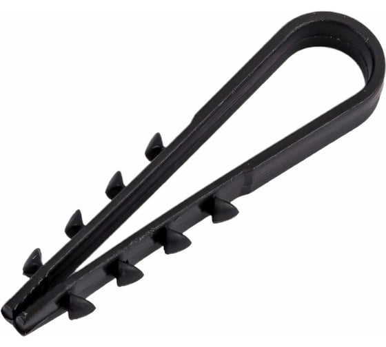 Дюбель-хомут FORTISFLEX нейлон ДХ 5-10 (ч) 100 шт. 59544