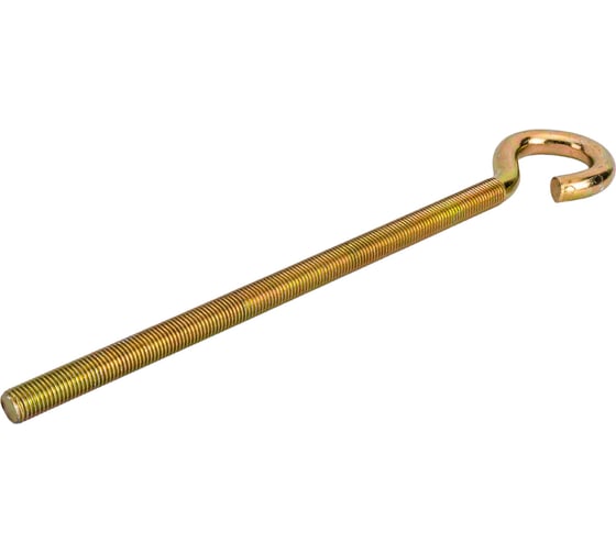 Крючок-полукольцо с метрической резьбой Bohrer М16x300 KP-16x300/395-1