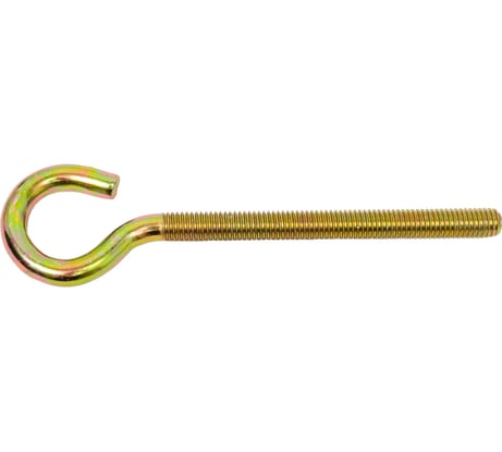 Крючок-полукольцо с метрической резьбой Bohrer М10x100 KP-10x100/155-1