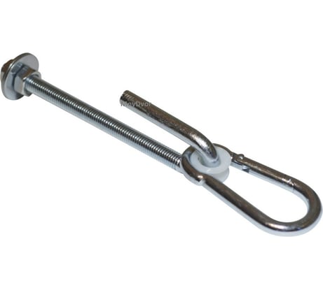 Подвес для качелей MoyDvor МойДвор сквозной гальванизированная сталь М12х185мм Тип J SAC000208