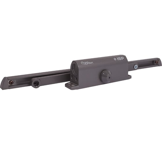 Дверной доводчик НОРА-М Isparus 430 Slider скользящая тяга, для дверей до 110 кг, графит 18774