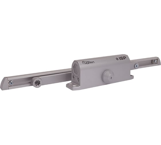 Дверной доводчик НОРА-М Isparus 430 Slider скользящая тяга, для дверей до 110 кг, серый 18777