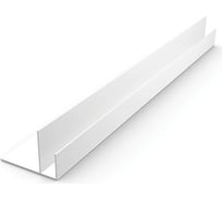 F-профиль Центурион ПВХ 0,035x0,025x0,015 м, 3 м, 8 мм 66