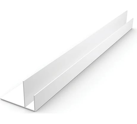 F-профиль Центурион ПВХ 0,035x0,025x0,015 м, 3 м, 8 мм 66