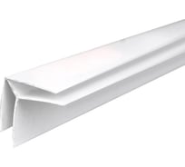 Наружный угол Центурион ПВХ 0,018x0,013x0,018 м, 3 м, 8 мм 69