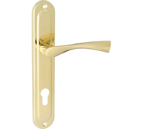 Ручка на планке VЕTTORE 85.323 AL GP алюминий, золото 20350