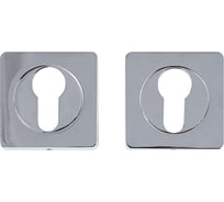 Накладка на цилиндр Trodos ET02-AL CP хром 204630