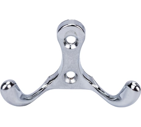 Крючок Trodos 04.11.02 двойной, малый, хром 302029