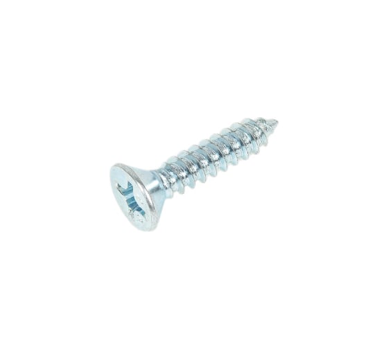 Саморез ZAMETAL 5,5x25 с потайной головкой, крестовой шлиц, DIN 7982, цинк, 1000 шт. ZA100947