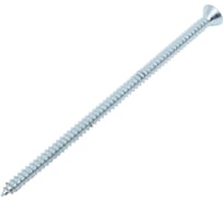 Саморез ZAMETAL 4,8x100 с потайной головкой, крестовой шлиц, DIN 7982, цинк, 100 шт. ZA100893