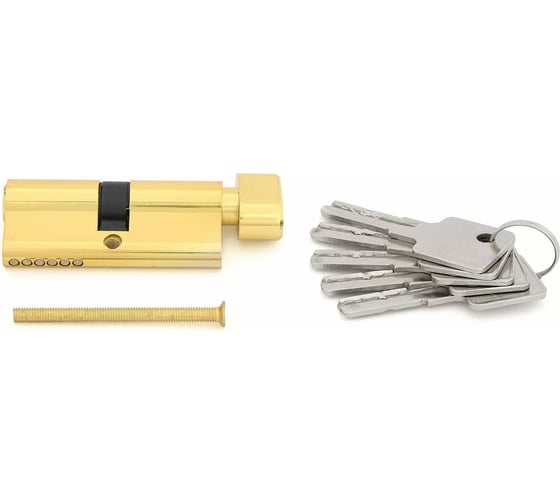 Цилиндровый механизм Palladium ZN 70 C BK PB СТ-00001145