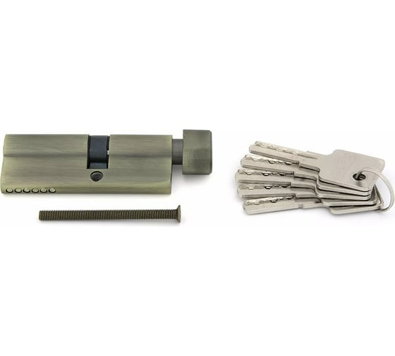 Цилиндровый механизм Palladium ZN 80 (35x45) C BK AB СТ-00001151