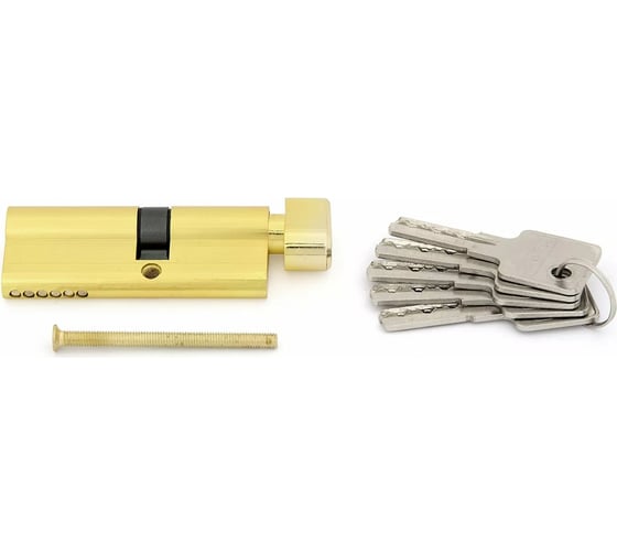 Цилиндровый механизм Palladium ZN 80 (35x45) C BK PB СТ-00001153