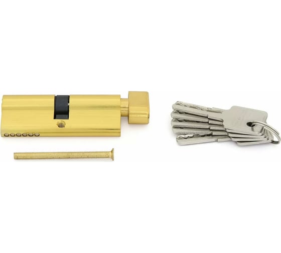 Цилиндровый механизм Palladium ZN 80 C BK PB СТ-00001160