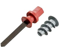 Пластиковый дюбель со сверл. насадкой для ГКЛ Tech-Krep TT-22 1000 шт. 925509