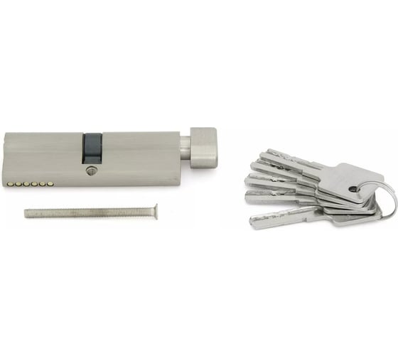 Цилиндровый механизм Palladium ZN 90 C BK SN СТ-00001177