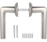 Фалевая ручка ESCUR EURO/FIN E-21-01 MAT.SATIN NICKEL 940000202112 2