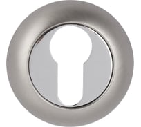 Ключевая накладка под евроцилиндр ESCUR EURO/FIN SC-01 MAT.SATIN NICKEL 940000202116