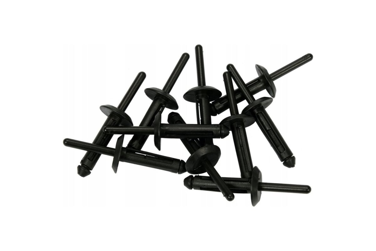 Пластиковые заклепки YATO 6,6x17,2 мм, 10 штук YT-35983 394935983 092 1 ...