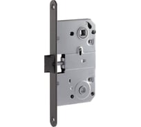 Врезная дверная защелка НОРА-М М13-90 графит 18527