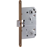 Врезная дверная защелка НОРА-М М13-90 матовый кофе 18528