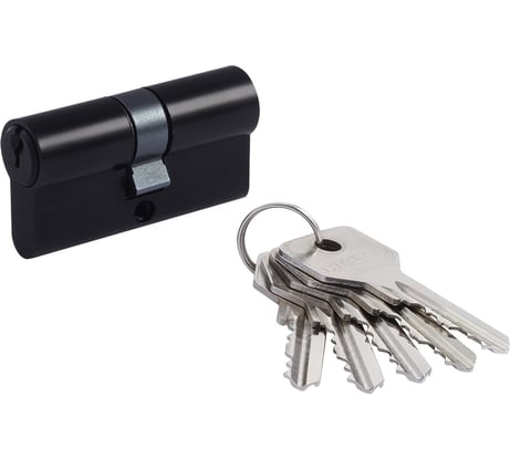 Цилиндровый механизм НОРА-М ECO Z Л-60 30-30 черный 18569