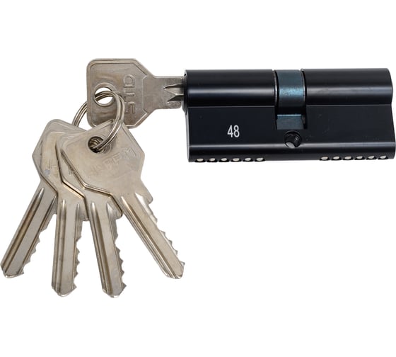 Цилиндровый механизм НОРА-М ECO Z Л-70 35-35 черный 18570