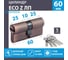 Цилиндровый механизм НОРА-М ECO Z ЛП-60 30-30 старая медь 18504 2