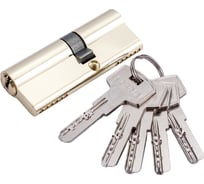 Цилиндровый механизм НОРА-М ЕСО Z ЛП-80 45-35 латунь 18416