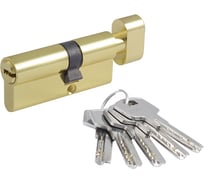 Цилиндровый механизм с вертушкой НОРА-М ЕСО Z ЛПВ-70 40-30в латунь 18420